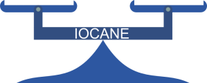 IOCANE logo represented as a balance